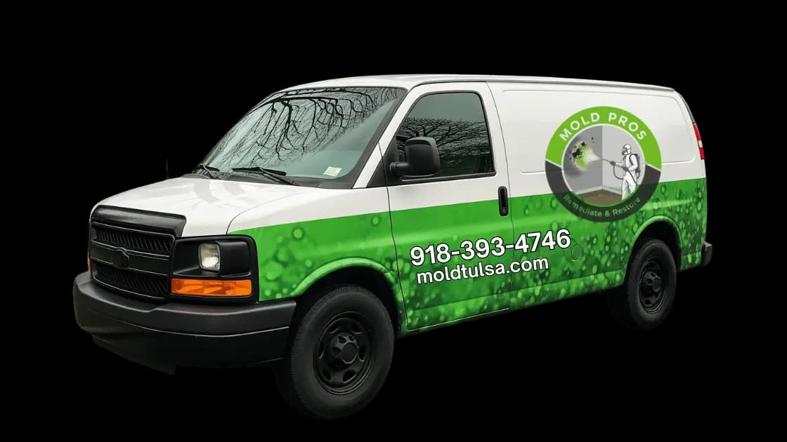 Mold Removal Tulsa business background image